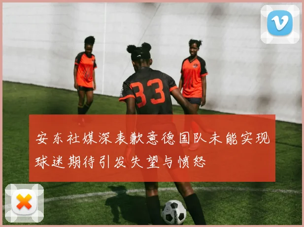 安东社媒深表歉意德国队未能实现球迷期待引发失望与愤怒